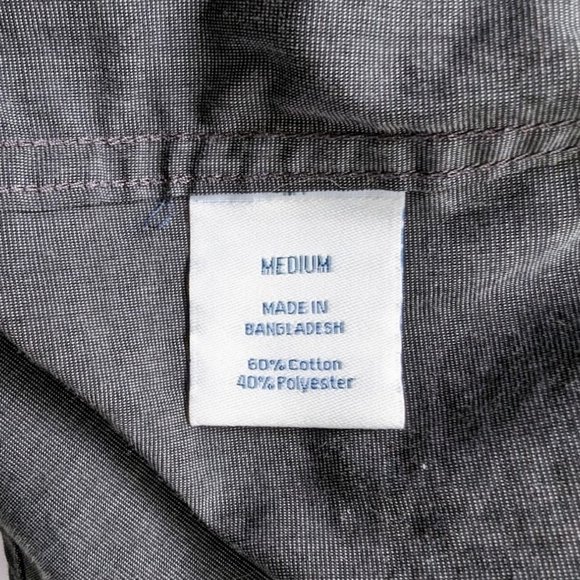 2 Urban Pipeline Max Boys Button Sh Sleeve Shirts New Black Gray Virdian Green M - Picture 9 of 10